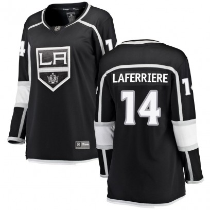 Women's Breakaway Los Angeles Kings Alex Laferriere Fanatics Branded Home Jersey - Black