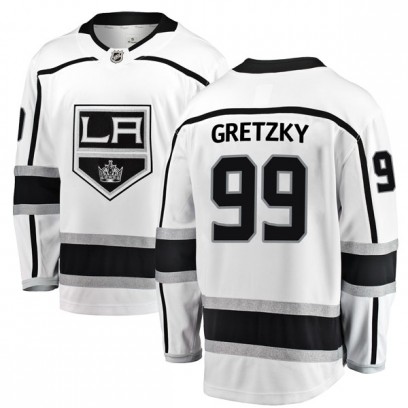 Men's Breakaway Los Angeles Kings Wayne Gretzky Fanatics Branded Away Jersey - White