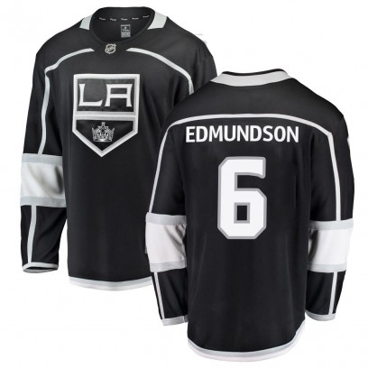 Youth Breakaway Los Angeles Kings Joel Edmundson Fanatics Branded Home Jersey - Black