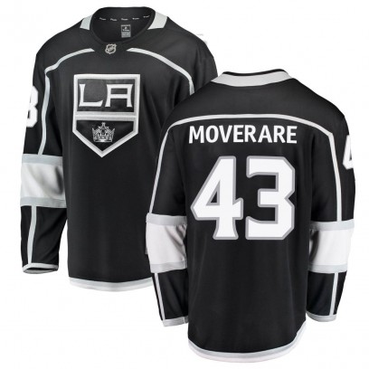 Youth Breakaway Los Angeles Kings Jacob Moverare Fanatics Branded Home Jersey - Black