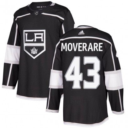 Youth Authentic Los Angeles Kings Jacob Moverare Adidas Home Jersey - Black