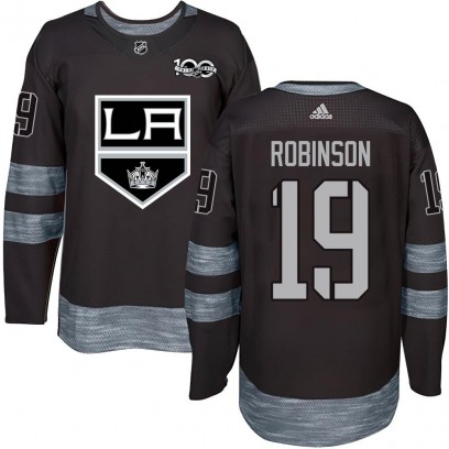 Youth Authentic Los Angeles Kings Larry Robinson 1917-2017 100th Anniversary Jersey - Black